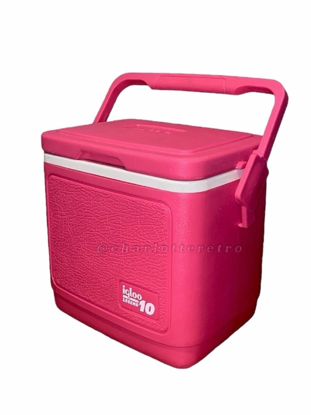 vtg Hot Pink IGLOO Legend 10 Cooler